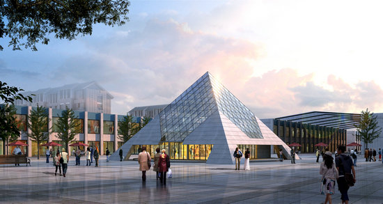 衡水金字塔网架